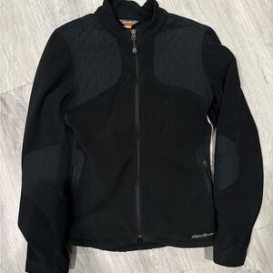 Eddie Bauer Women's Full-Zip Fleece Jacket (Black) - M
